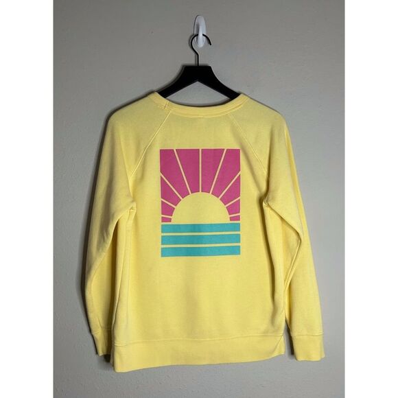 Old Navy Cali Sunrise Graphic Print Sweatshirt Size M - Picture 4 of 10
